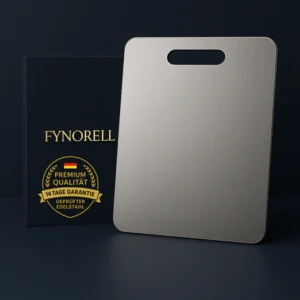 Edelstahl verdicktes Schneidebrett antibakteriell schimmelresistent Kneten Teigbrett Küche Obst Gemüse