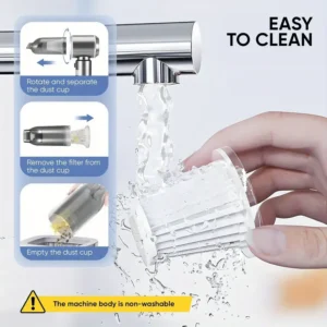 Leistungsstarker Auto-Staubsauger, Hochleistung-Handstaubsauger mit Fugenwerkzeug Schlauch, Leichtgewichtiger Staubsauger, Für Außenbereiche Büro