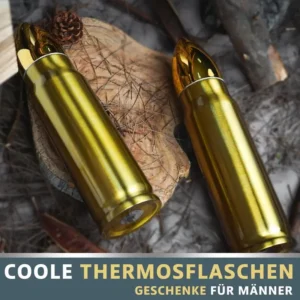 17oz/500ml 18/8 Edelstahl Jagd-Tarnbecher | Doppelwandige Flasche | 12H Kalt & 6H Heiß | Ideales Geschenk für Männer, Jäger Väter