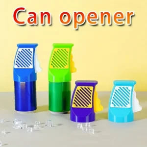 Handlicher manueller Dosenöffner, geeignet für Nagelschutz, ideal zum einfachen Öffnen von Soda- Bierdosen, Einfaches Öffnen von Dosen,Dosenöffner für Soda,Leichter
