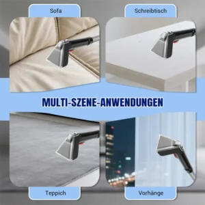 Teppichreiniger, Polsterreiniger Gerät, Waschsauger Teppichreiniger, Stain Fleckenreiniger Mit Tierhaarbürste Und Schlauchreinigungswerkzeug für Teppich, Sofa, Vorleger, Polster, Treppen, Auto, Nass-Trocken-Sauger mit starker Saugkraft
