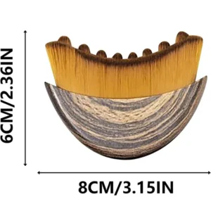 Lymphatic Contour Face Brush Lymphatic Drainage Reduce Puffiness Relief Fatigue Facial Massager Face Chin Skin Sculpting Tool