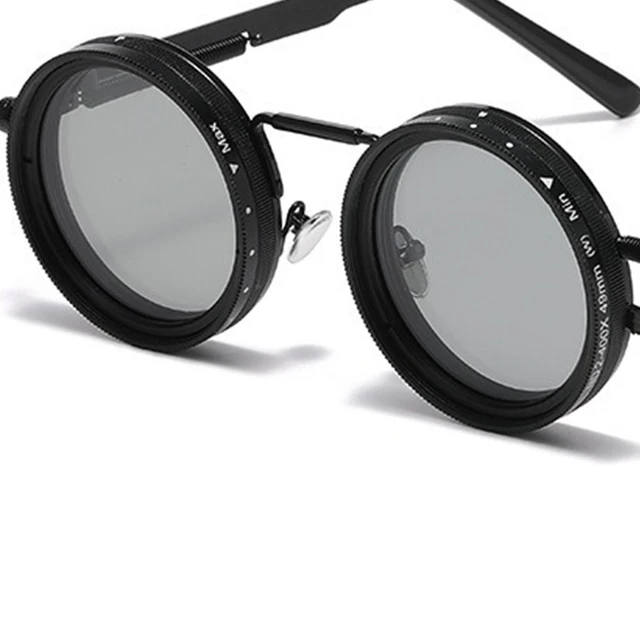 Adjustable Dimming Sunglasses Outdoor Fishing Driving Dual Filter Glasses UV Anti UV Personalized Polarized Sunglasses - Image 4