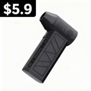 New Mini Turbo Jet Fan Electric Air Duster Adjustable wind speed Turbo Violent Blower Rechargeable with Light Car Cleaning Tools